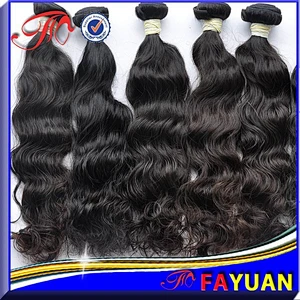 NO chemical proces intact cuticle 100% peruvian hair weave brands