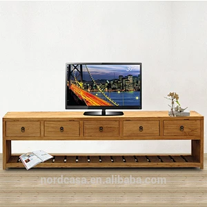 wood color reclaimed wood antique style chinese tv cabinet