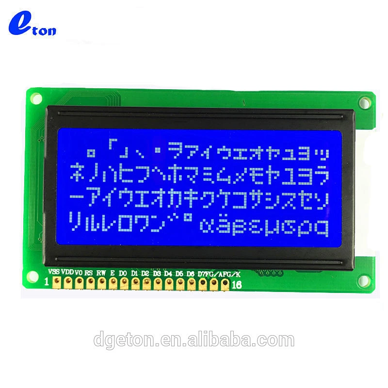 MODULE CHARACTER 4 X16 TRANSMISSIVE LCD DISPLAY module