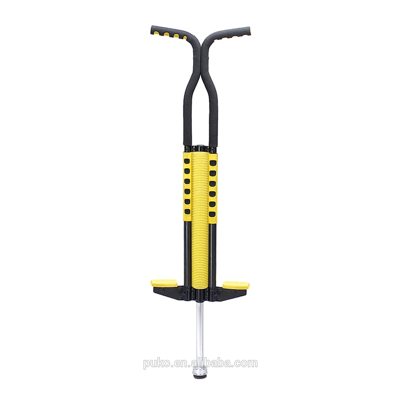 children jumping stilts pogo stick muscle roller stick