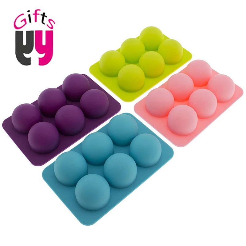Food Grade Candy Muffin Round Cake Silicone Baking Molds