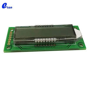 custom 4.7V TN grey lcd glass segment display modules
