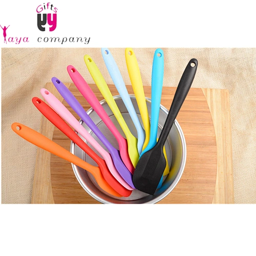 Non Stick Durable FDA Silicone Baking Tools Custom Kitchen Spatula