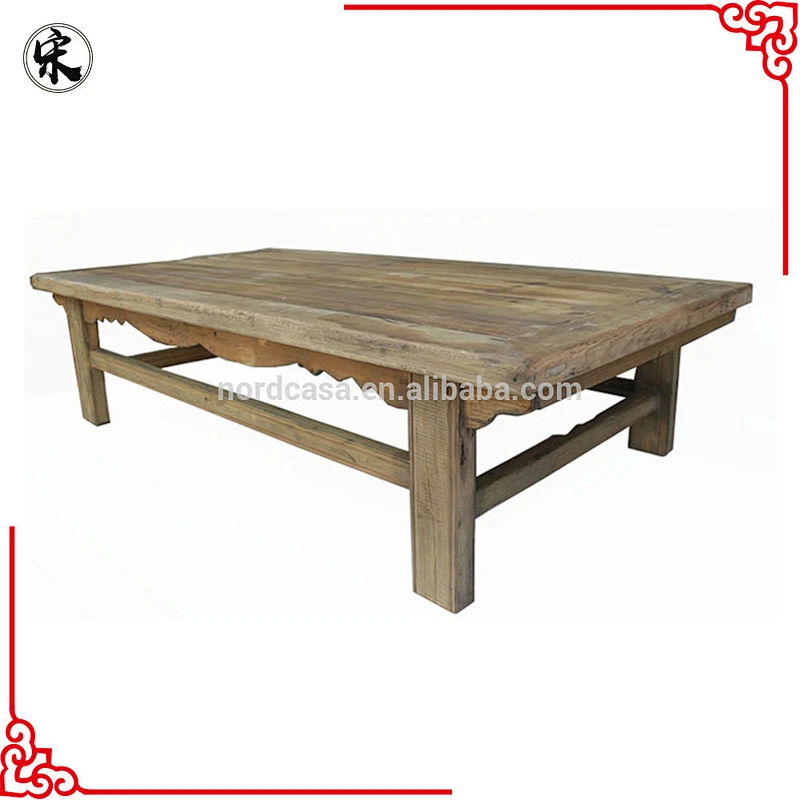 chinese antique lower Kang table in dining room tables and dining tables wood made in Qing dynasty has more than 120 years