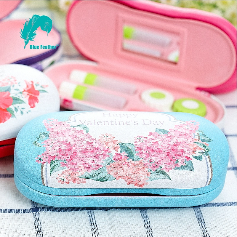 Double Layer Eyewear Case and Contact Lens Case For Traveling