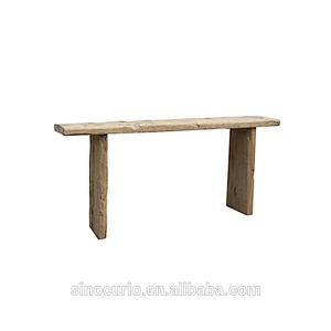 Wholesale Chinese antique reproduction recycled pine timber hobby lobby console table furniture