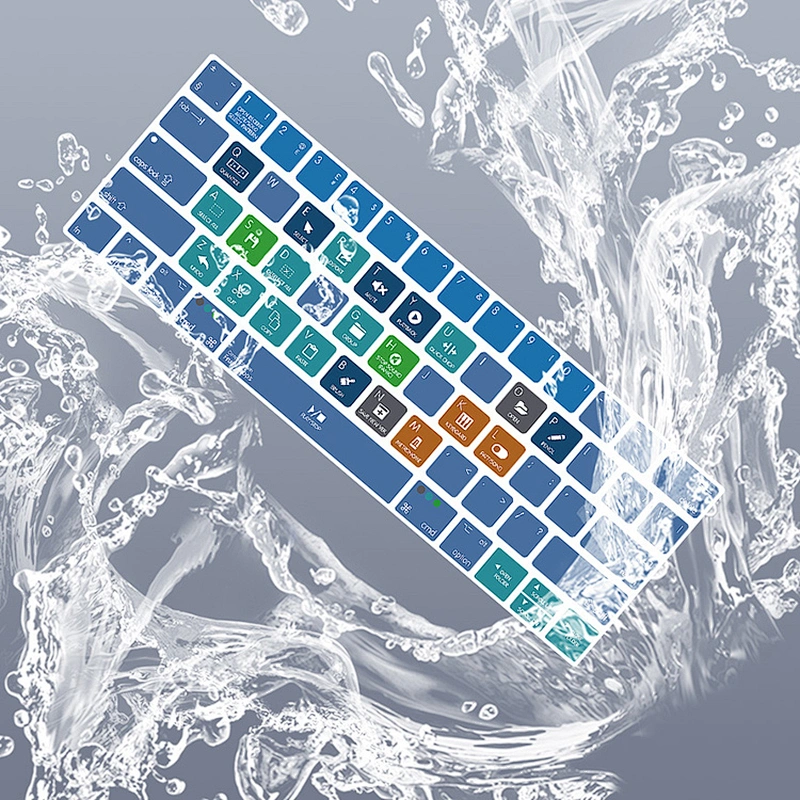 Shenzhen Keyboard Covers FL Studio Fruity Loops Hotkeys TPU Keypad Skin for macbook laptop keyboard protector A1706 A1707