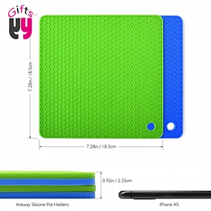 foldable washable silicone placemat coaster table mat natural