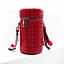 Customized style red bucket bag single strap shoulder bag