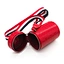 Customized style red bucket bag single strap shoulder bag