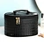 genuine leather toiletry travel bag,large cosmetic bag