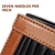 Embossed Pleated Bag Chain large ladies tote shoulder bag