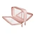 Custom logo Travel Zipper Cosmetic Bag Clear Makeup Bag
