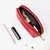 Leather Makeup Bag genuine leather toiletry travel bag