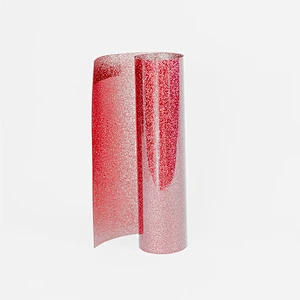 Wine Red Glitter Heat Transfer Vinyl  PU film htv use on T-shirts fabrics textile bag