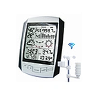 Drahtlose Wetterstation mit RCC-Uhr