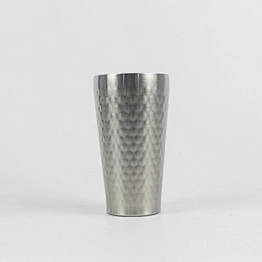 350ml double wall vacuum insulated stainless steel beer mug with hammer