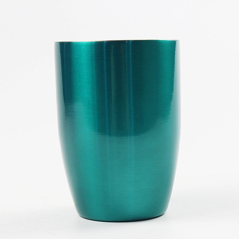 250ml double wall stainless steel cup with painting color