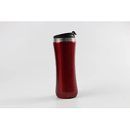 450ml double wall vacuum insulated stainless steel red painting color bottle with lid