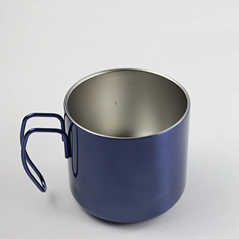 380ml double wall vacuum insulated stainless steel coffee mug with sealed slide lid