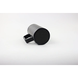 600ml plastic coffee mug with plastic handle and lid