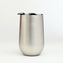 16oz double wall vacuum insulated wine tumbler
