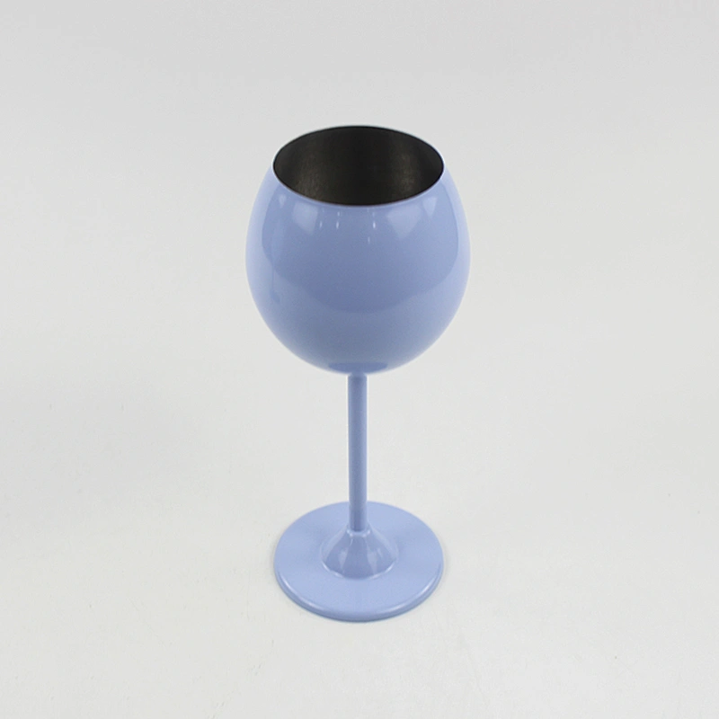 12oz stainless steel single wall goblet