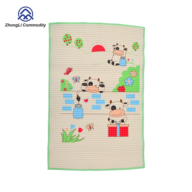Eco Friendly Baby Air Filled Rubber Cot Sheet