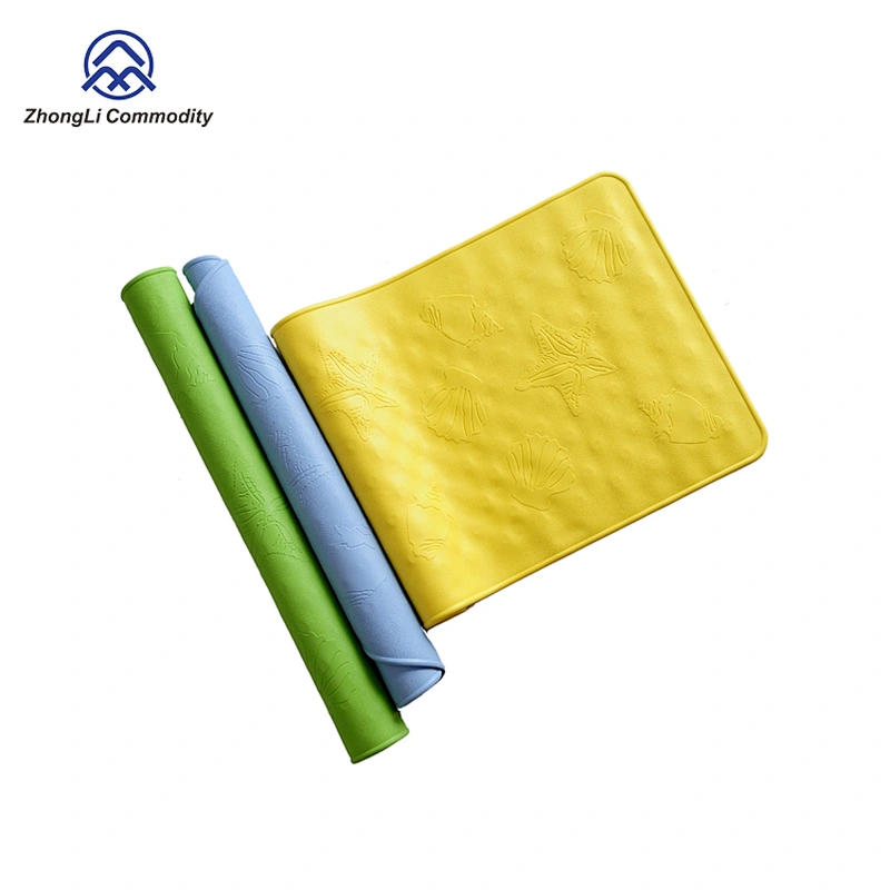 New Custom Wholesale Non Slip Rubber Bathroom Floor Bath Mats