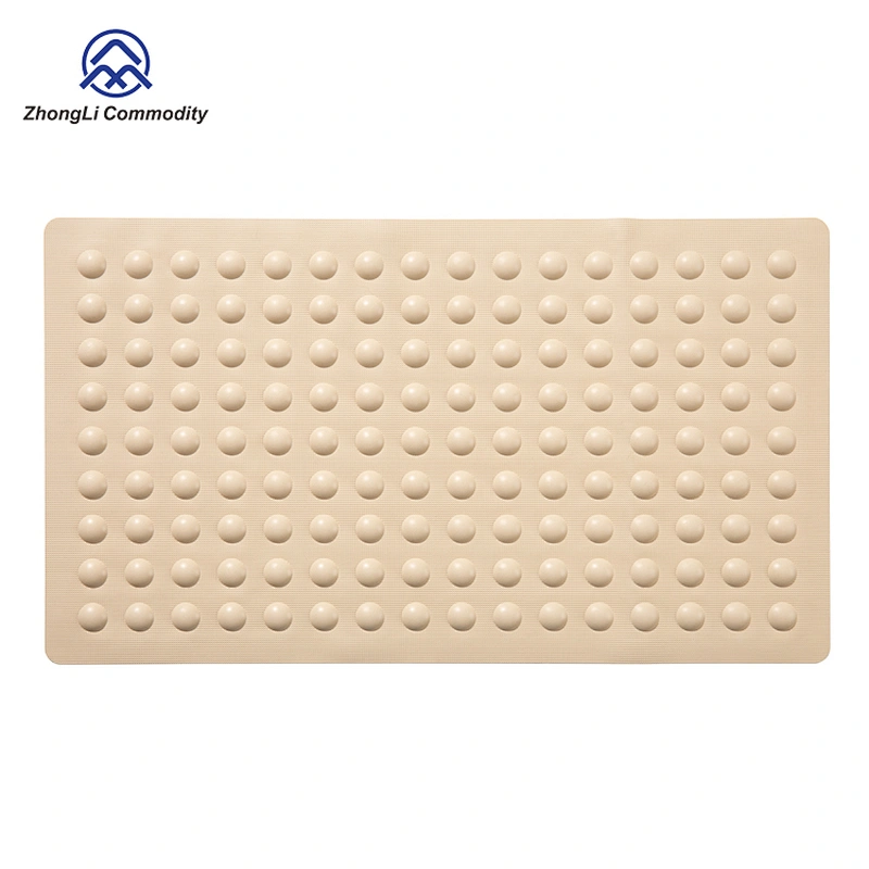 Hot Sell Bubble Non Slip Fast Drying  BathTub Mat with big sucker