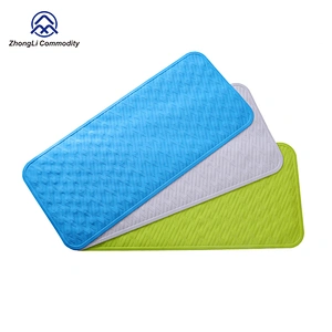 Antibacterial Natural Rubber Bath Mat, Easily Clean Rubber Mat for Bathroom