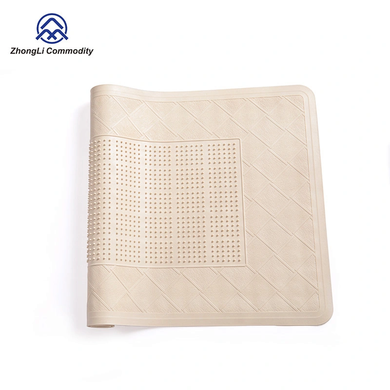 Massage design Natural Rubber Bath Mat, Easily Clean Rubber Mat for Bathroom