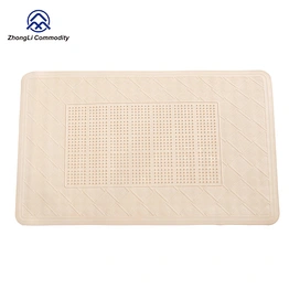 Massage design Natural Rubber Bath Mat, Easily Clean Rubber Mat for Bathroom