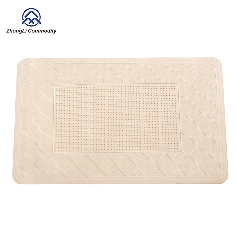 Massage design Natural Rubber Bath Mat, Easily Clean Rubber Mat for Bathroom