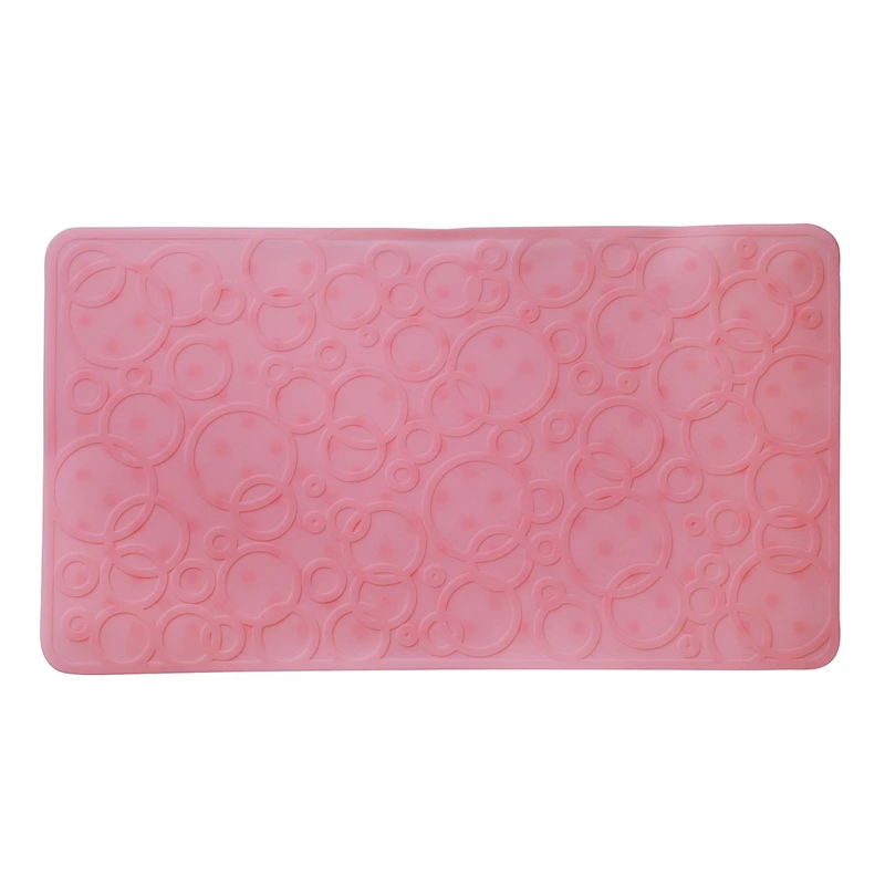 Factory Price Circle Design Natural Rubber Bath Mat Shower Mat