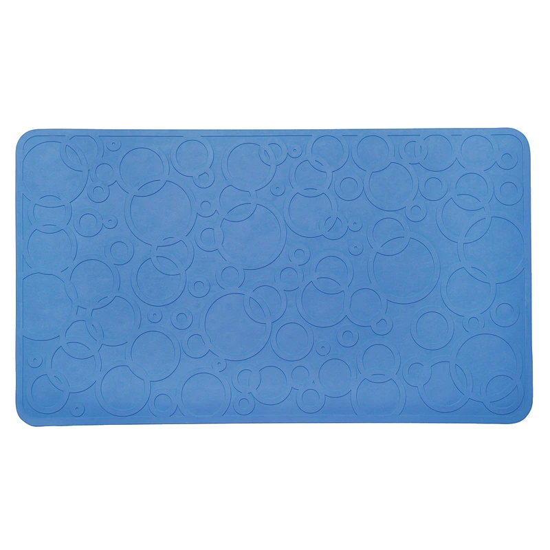 Factory Price Circle Design Natural Rubber Bath Mat Shower Mat