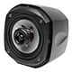 Miniature satellite coaxial speaker with power tap