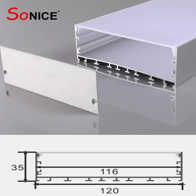 office linear light with led strip or PCB