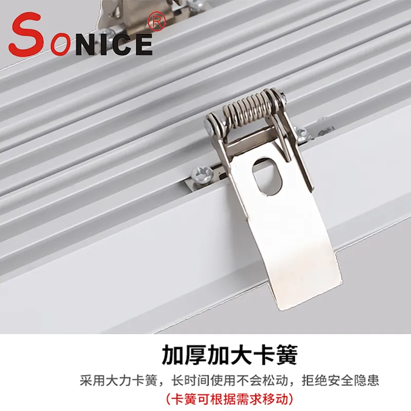 office linear light with led strip or PCB