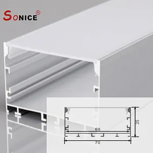 office linear light with led strip or PCB