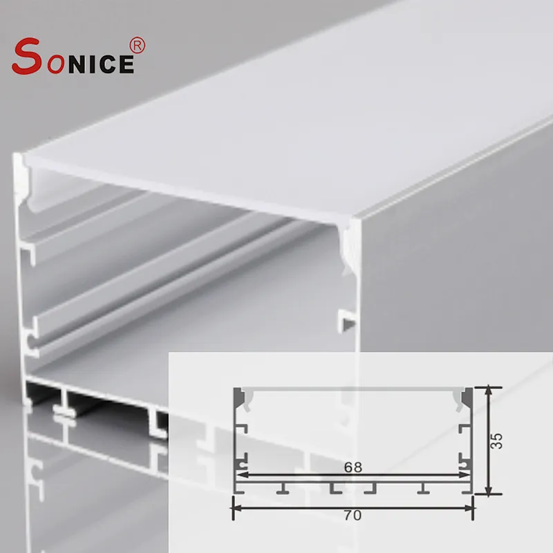 office linear light with led strip or PCB
