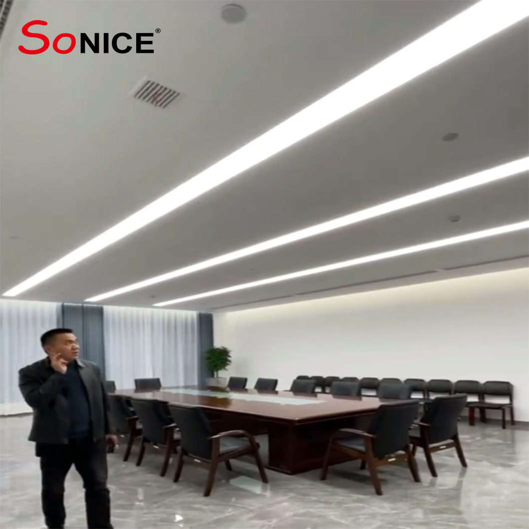 office linear light with led strip or PCB