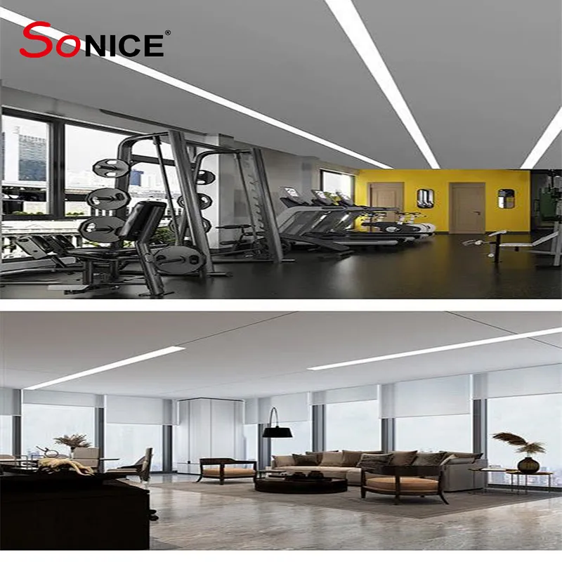 office linear light with led strip or PCB
