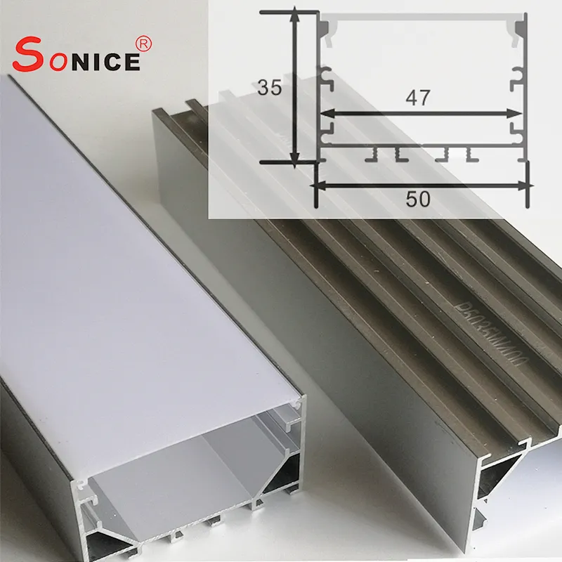 office linear light with led strip or PCB