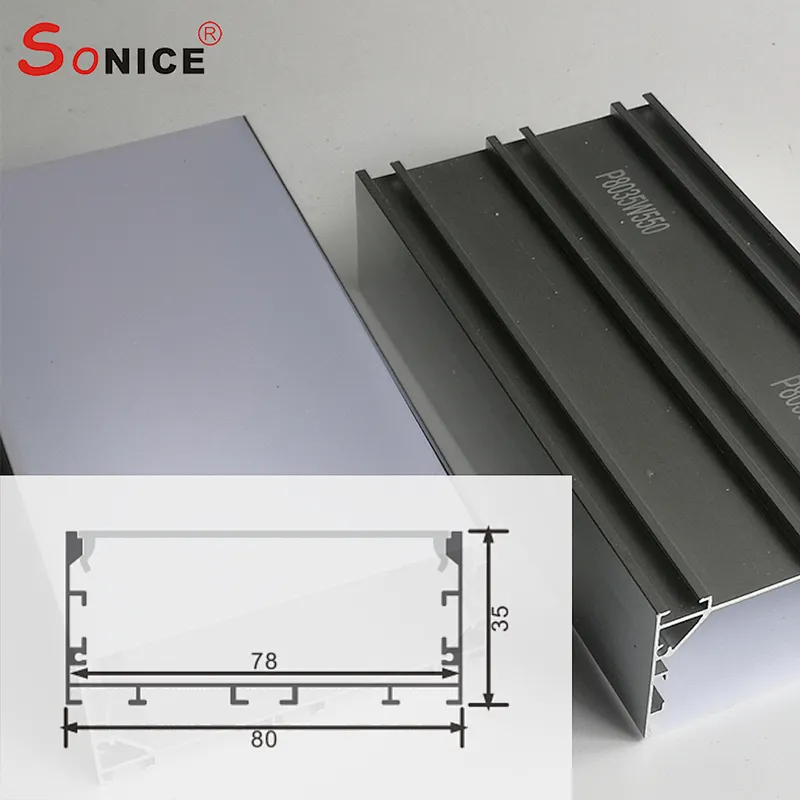 office linear light with led strip or PCB