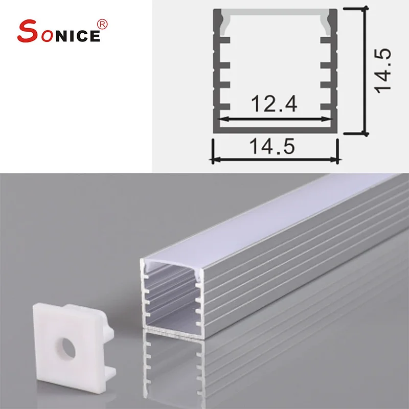 inside embeded,LED profile with LED strip