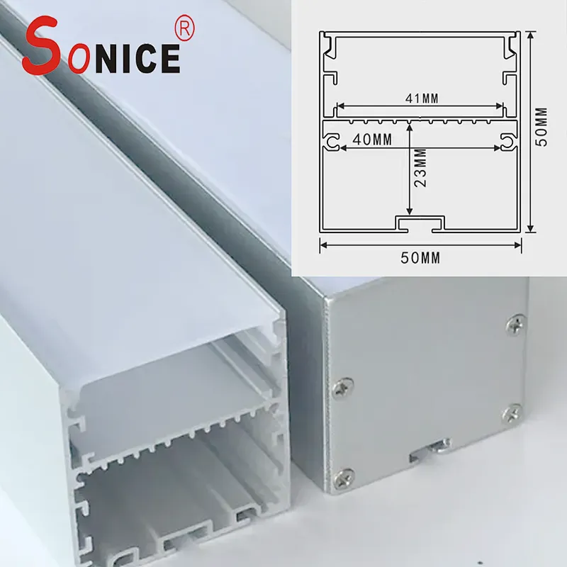 office linear light with led strip or PCB