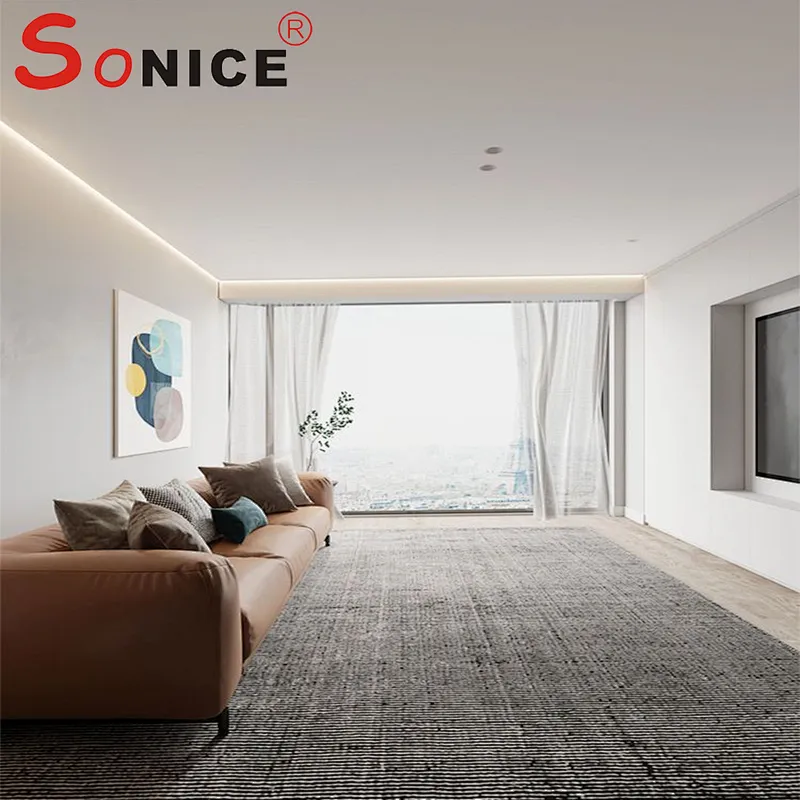 Ceiling corner reflective profile