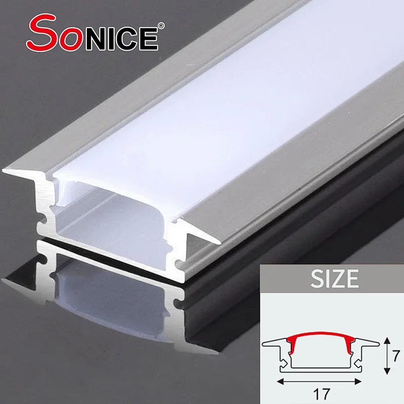 inside embeded,LED profile with LED strip