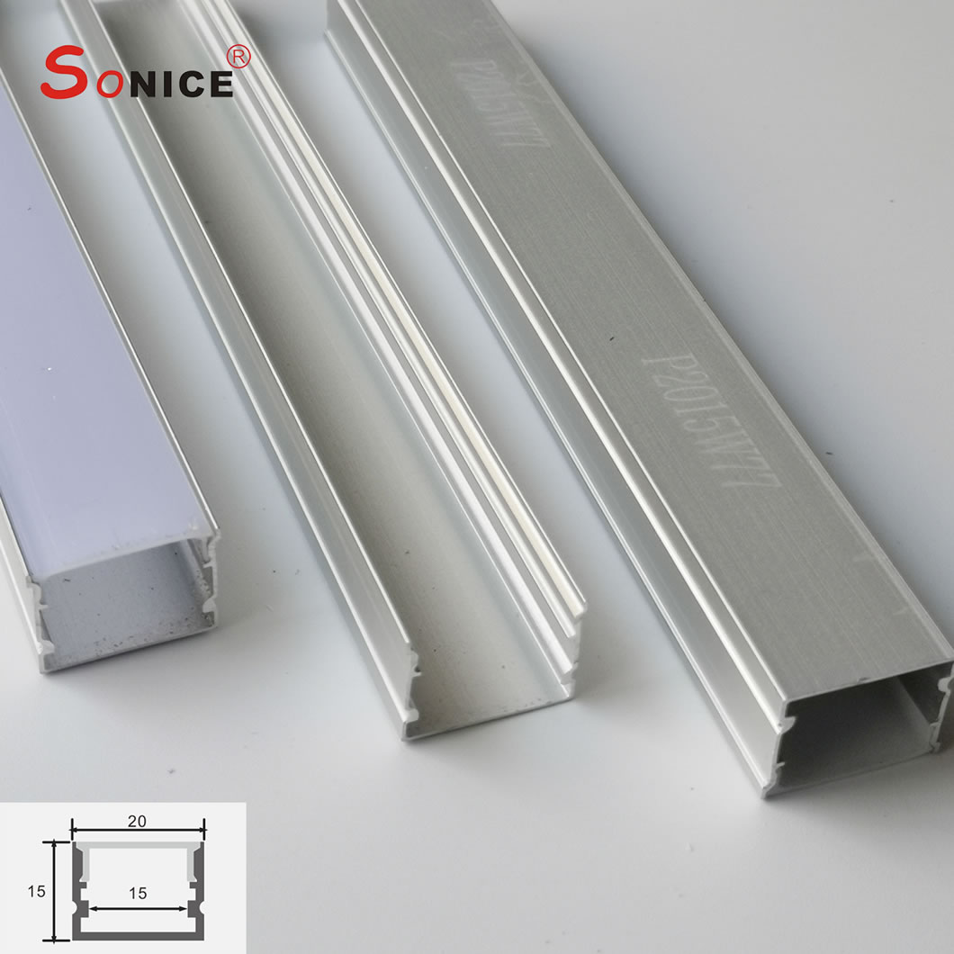 inside embeded,LED profile with LED strip